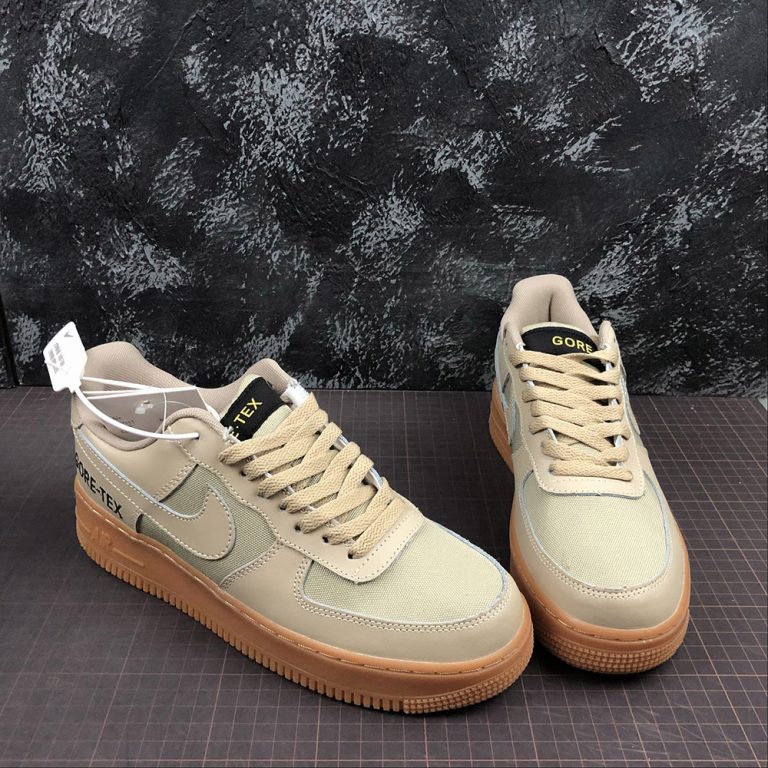air force 1 gore tex gold