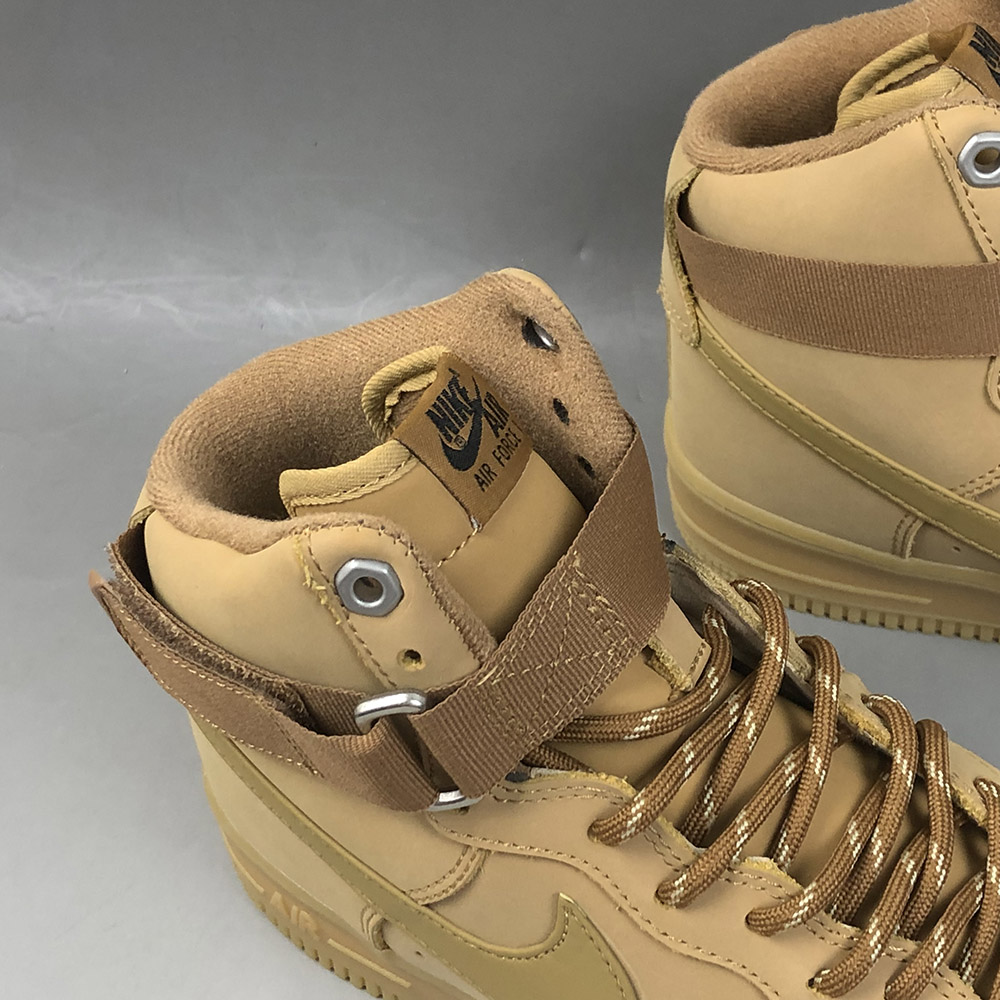 Nike-Air-Force-1-High-Flax-Wheat-Gum-Light-Brown-Black-For-Sale-5