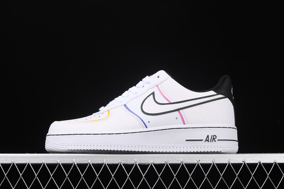 nike air force 1 low orange swoosh