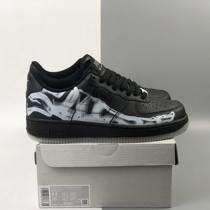 air force skeleton black