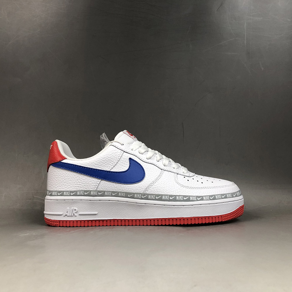 white red and blue air force 1