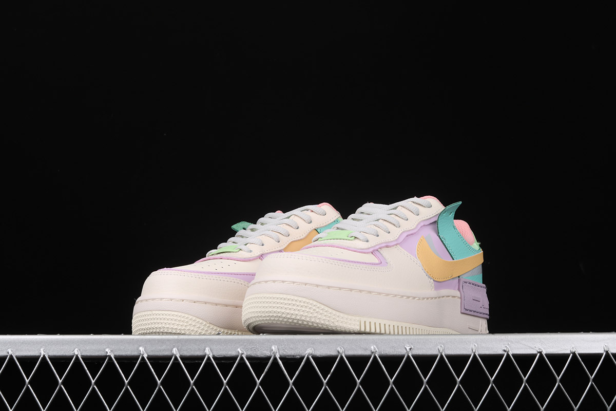 nike air force 1 shadow pastel pale ivory