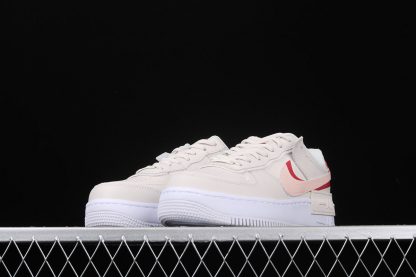 nike air force 1 shadow gym red
