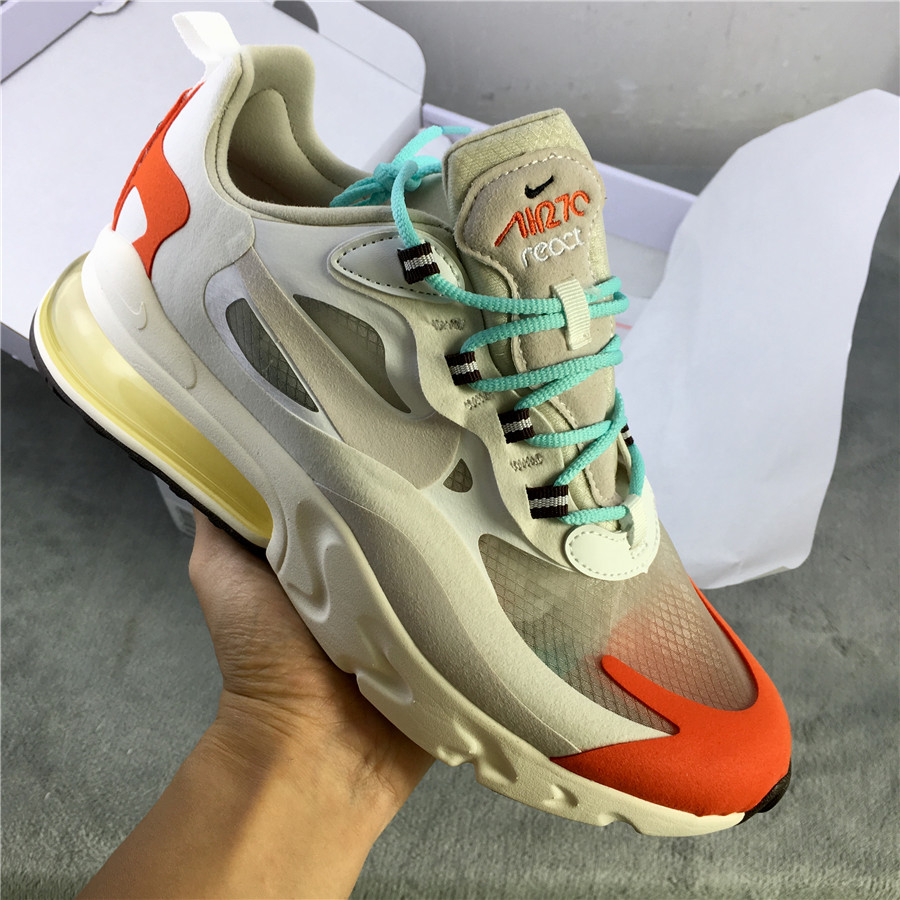 nike air max react 270 beige