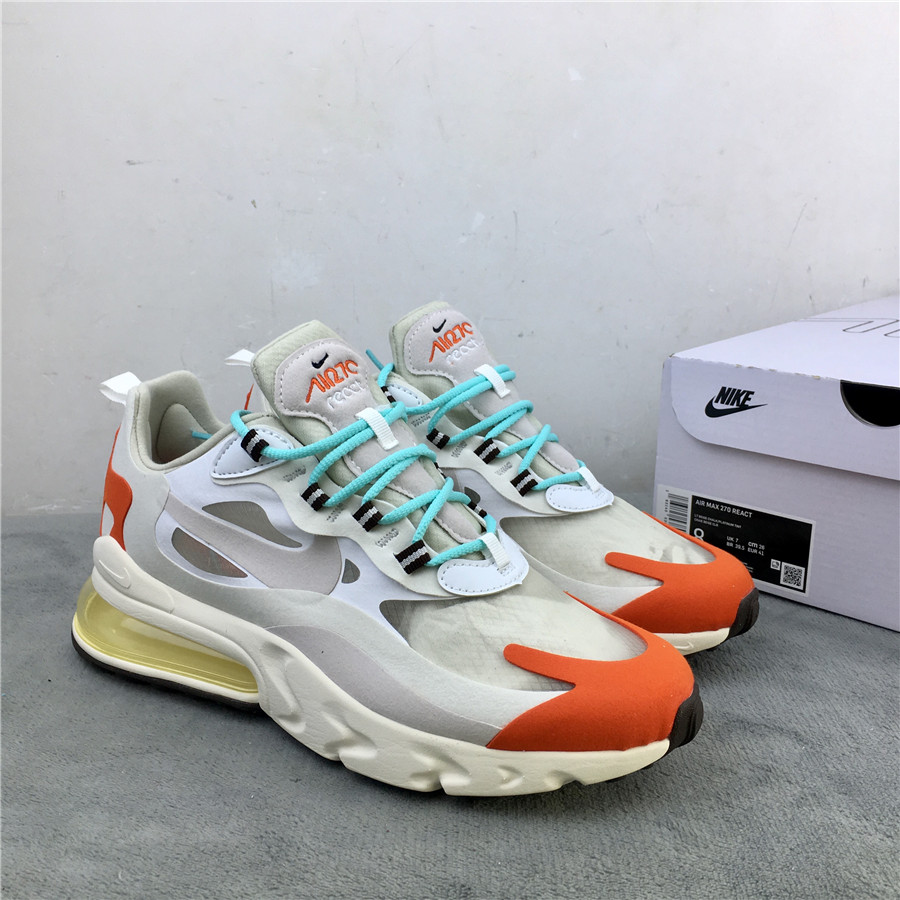 nike air max 270 react orange