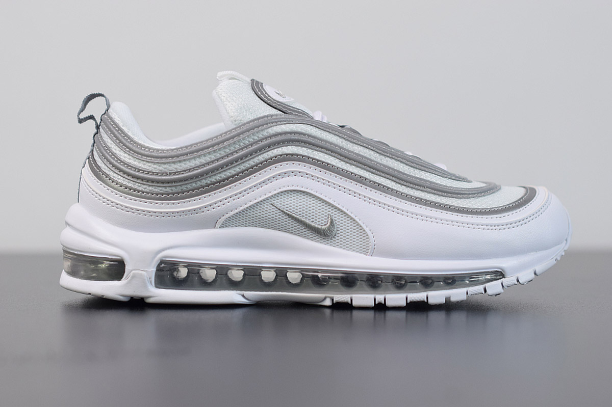 nike air max 97 silver black white