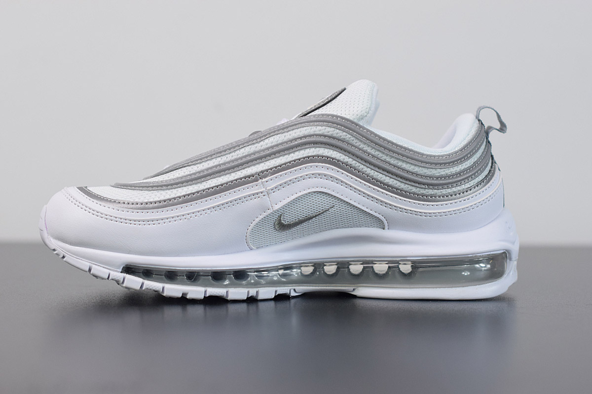 air max 97 white and silver