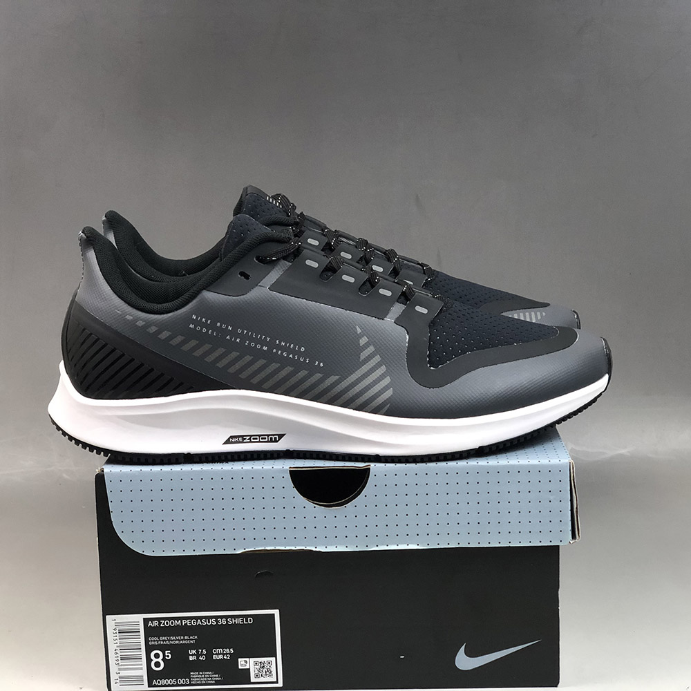 nike silver 36