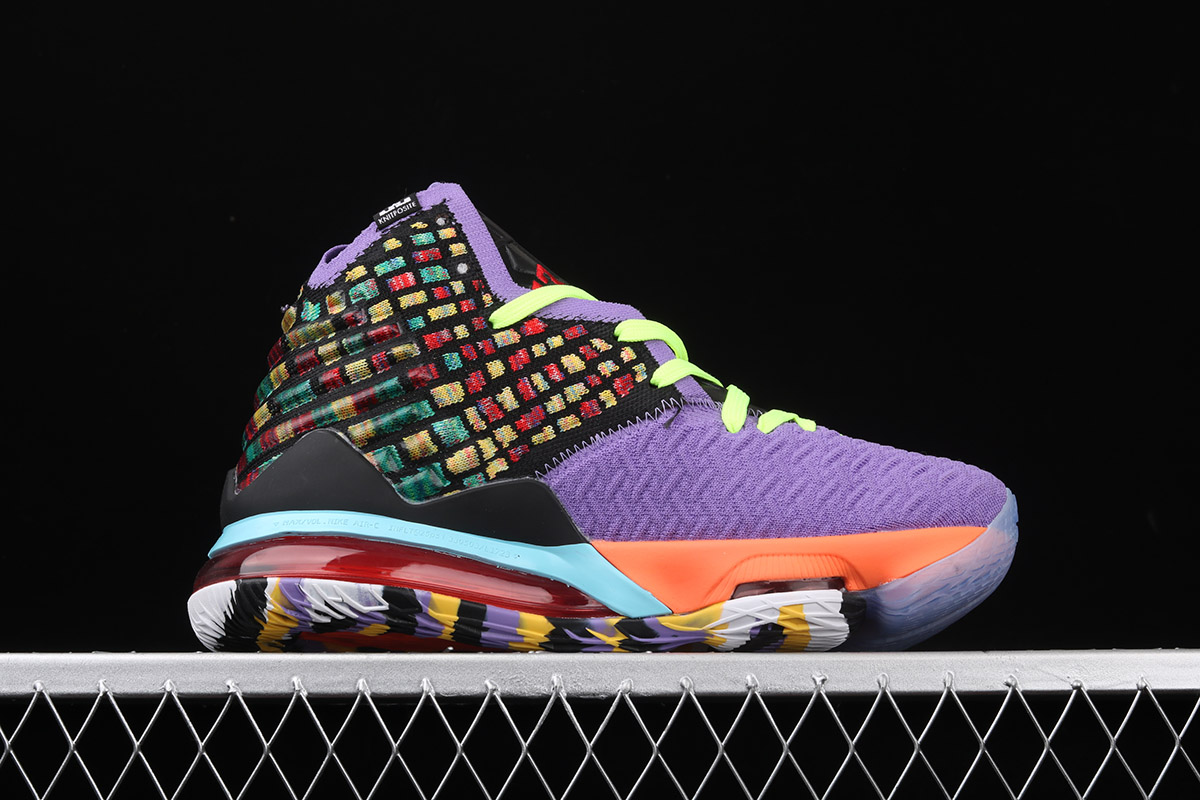 different color lebrons