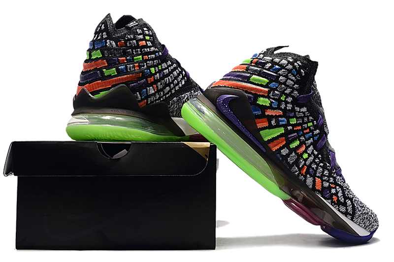 lebron 17 multi color