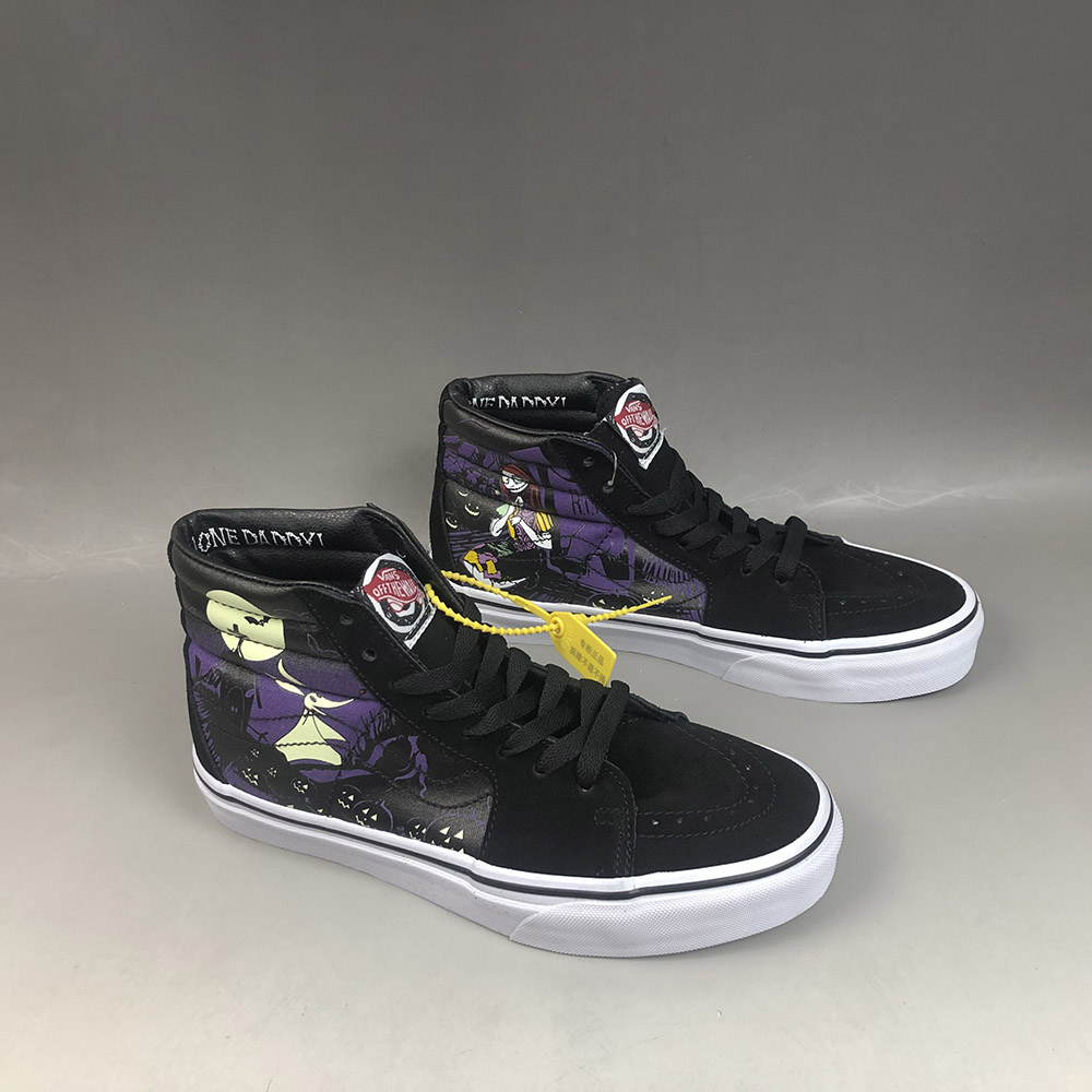 custom nightmare before christmas vans