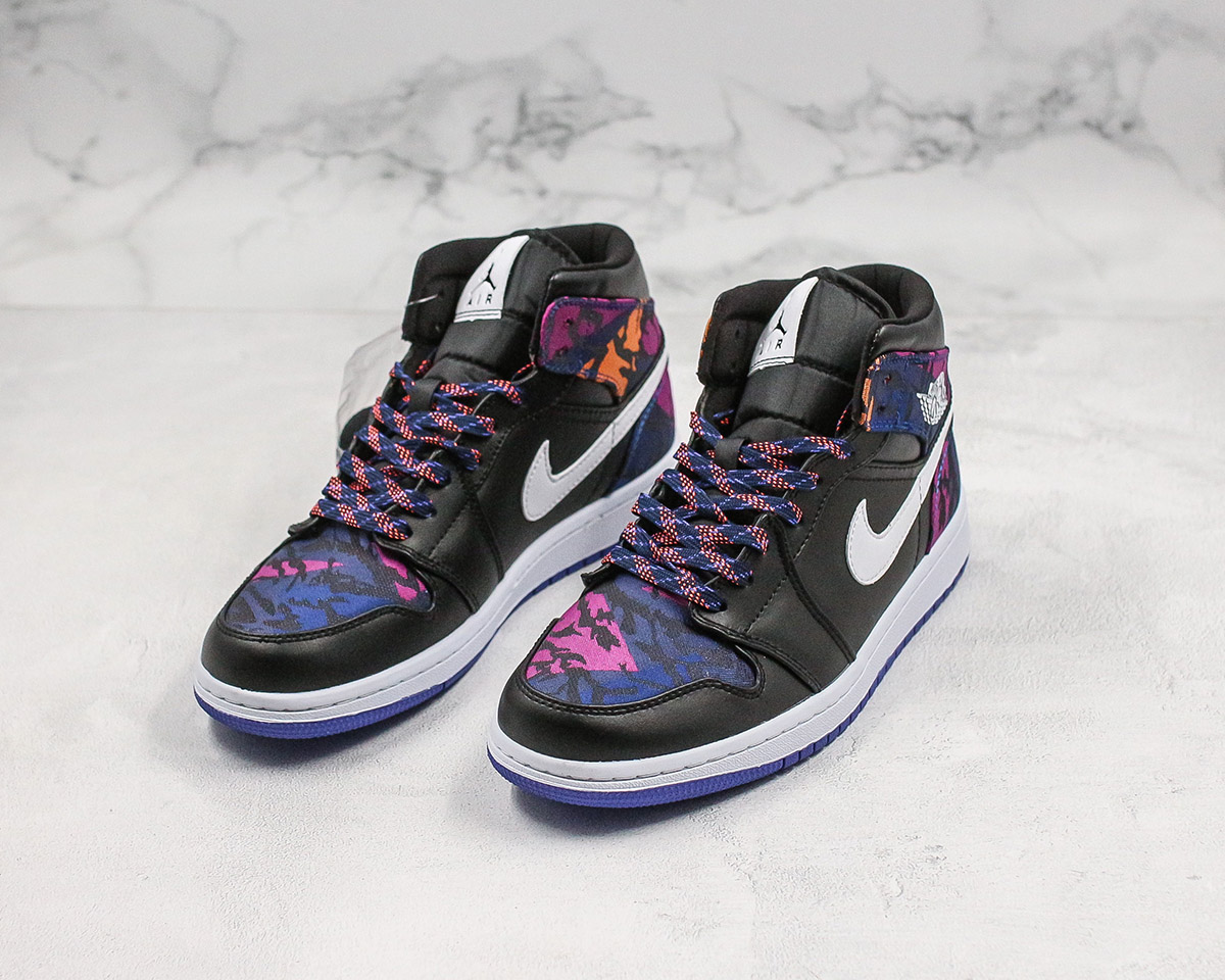 air jordan 1 mid violet
