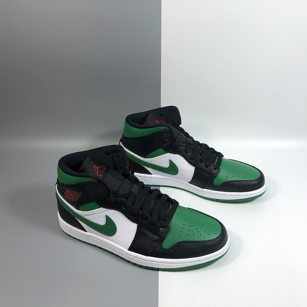 air jordan 1 green white black