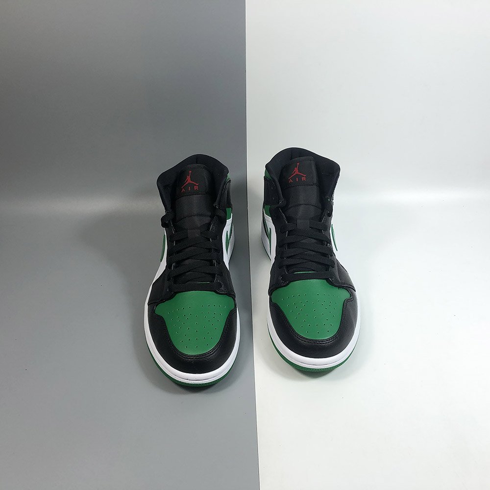 jordan 1 mid green black