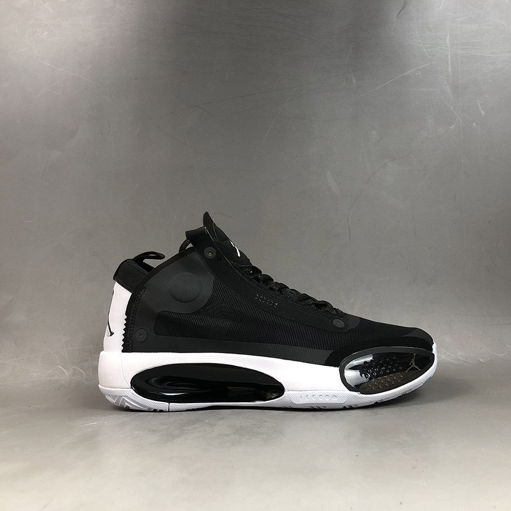 air jordan 34 black and white