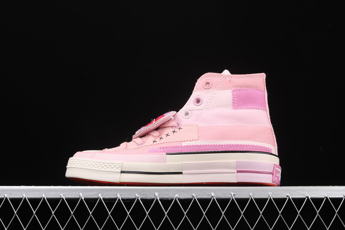 pink convers