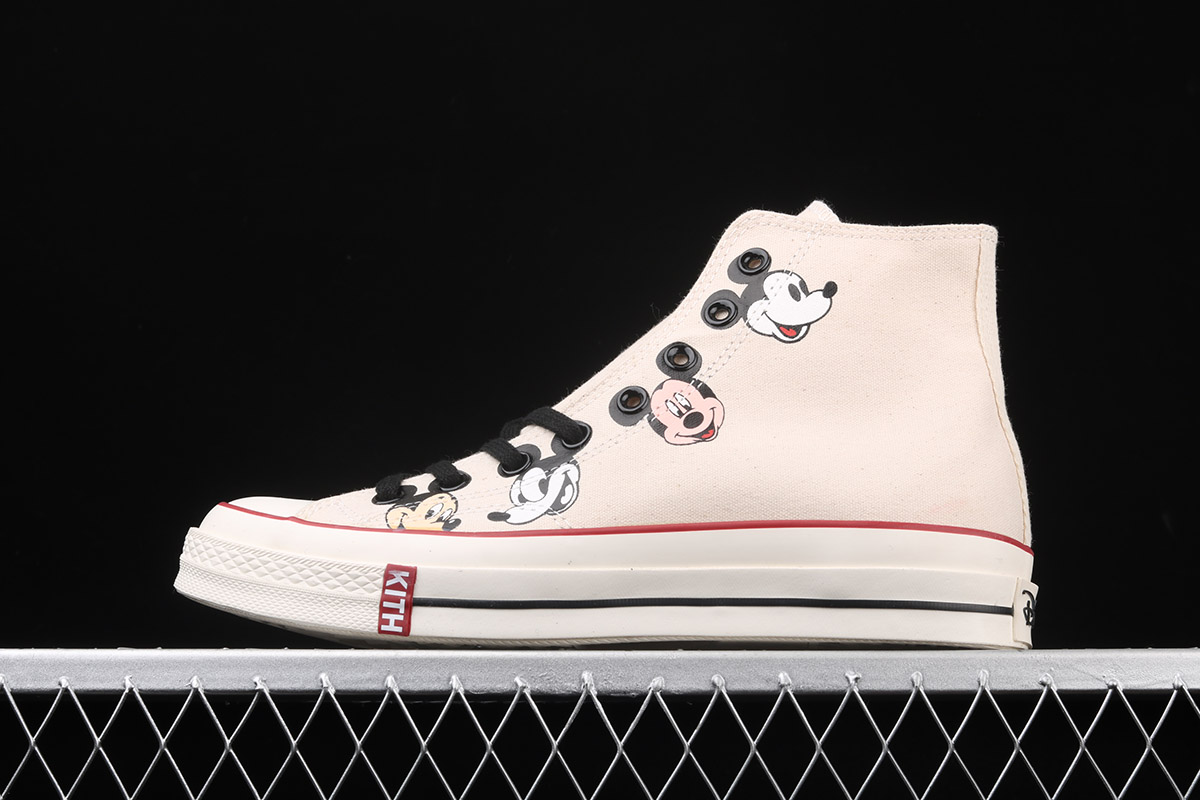 KITH X Disney X Converse Chuck 70 “Mickey Mouse Portrait” For Sale – The  Sole Line
