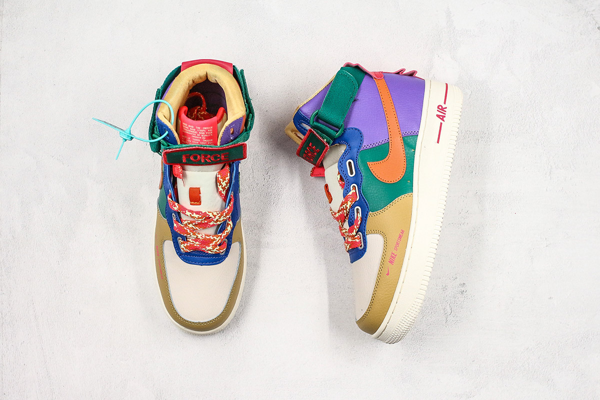 air force 1 high multicolor