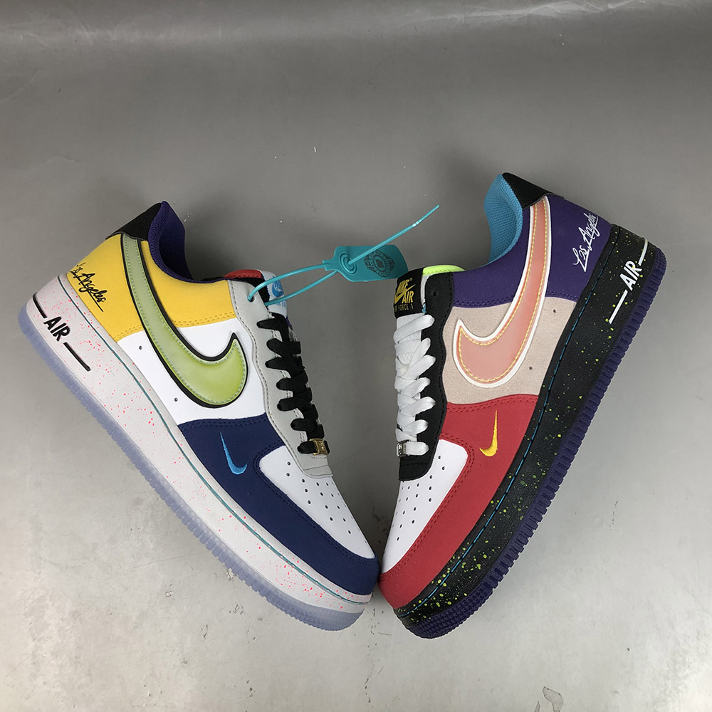 nike air force one low what the la