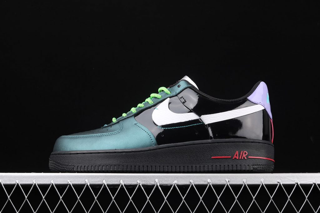 Nike Air Force 1 âVandalizedâ Green Black Purple For Sale â The Sole Line