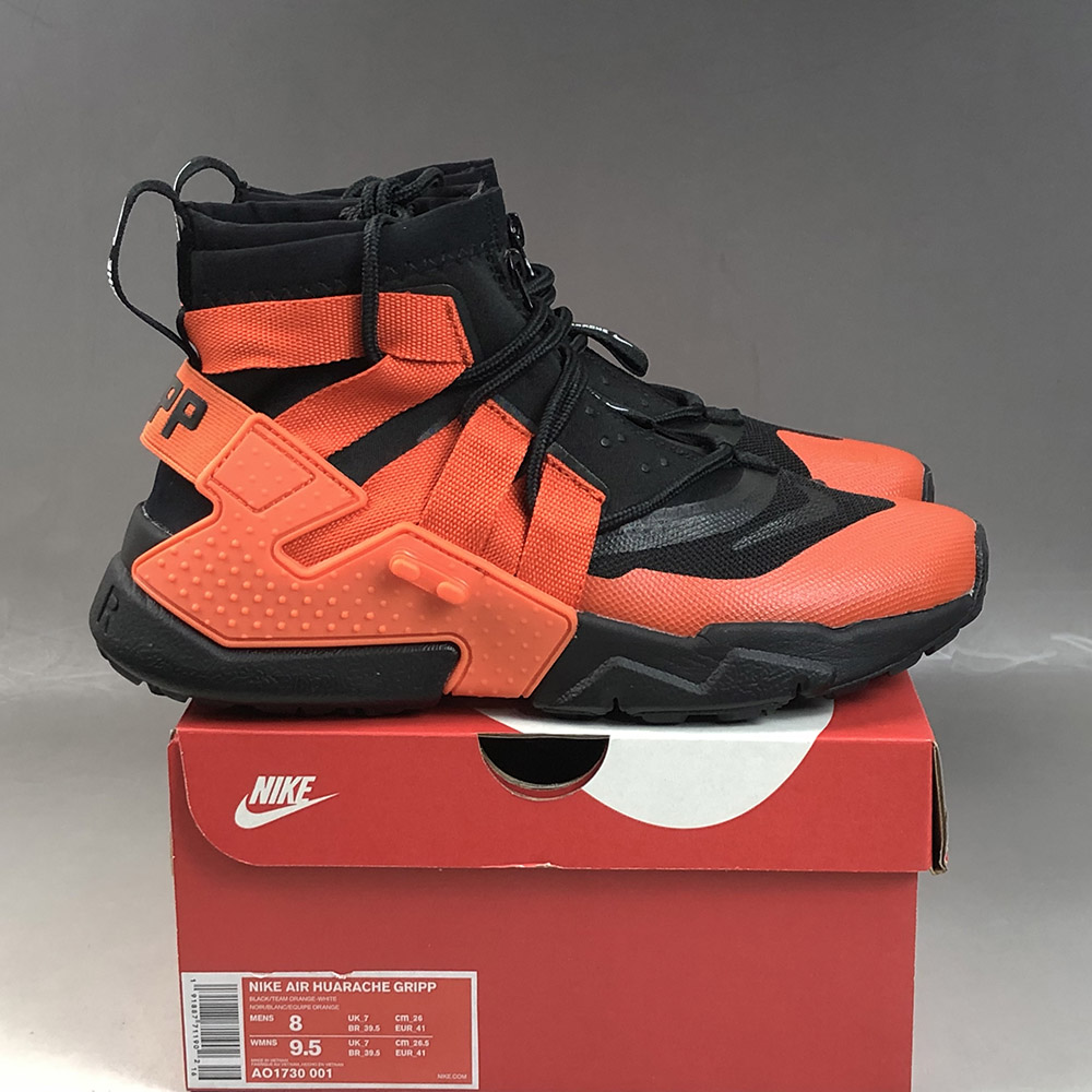 nike huarache mens orange