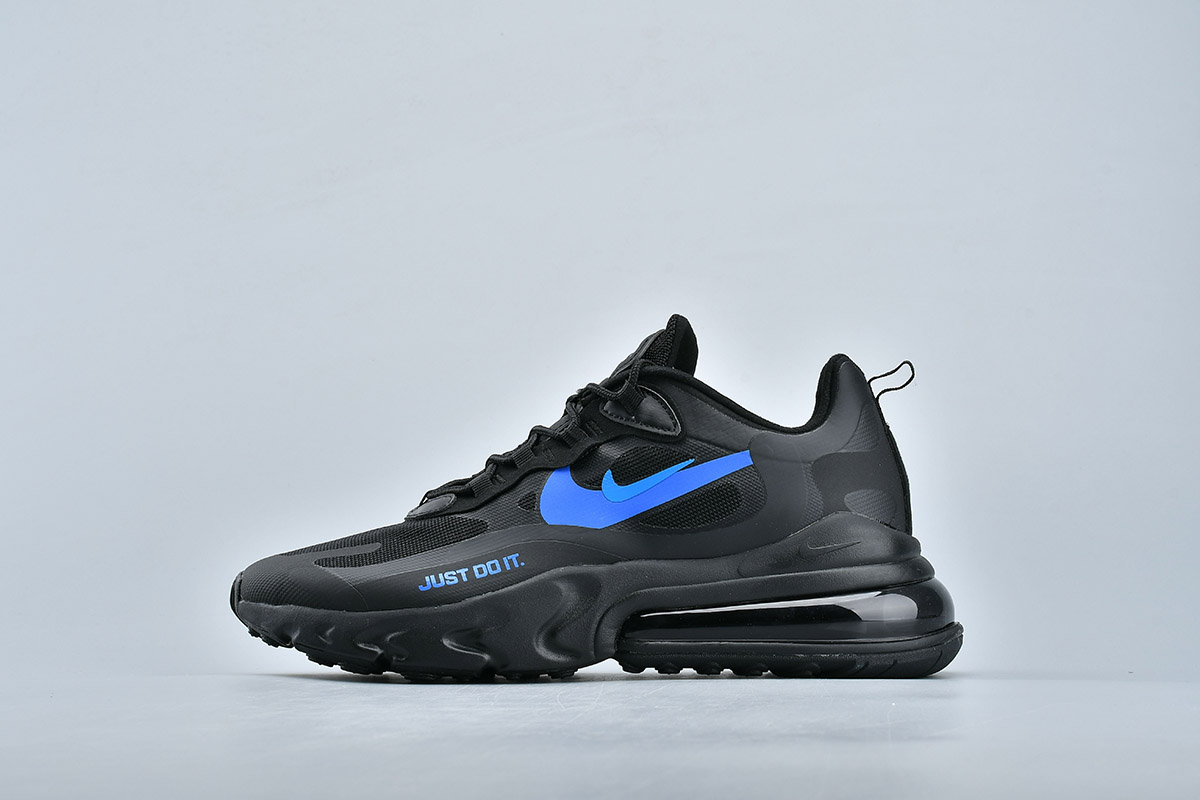 nike air max 270 react black blue