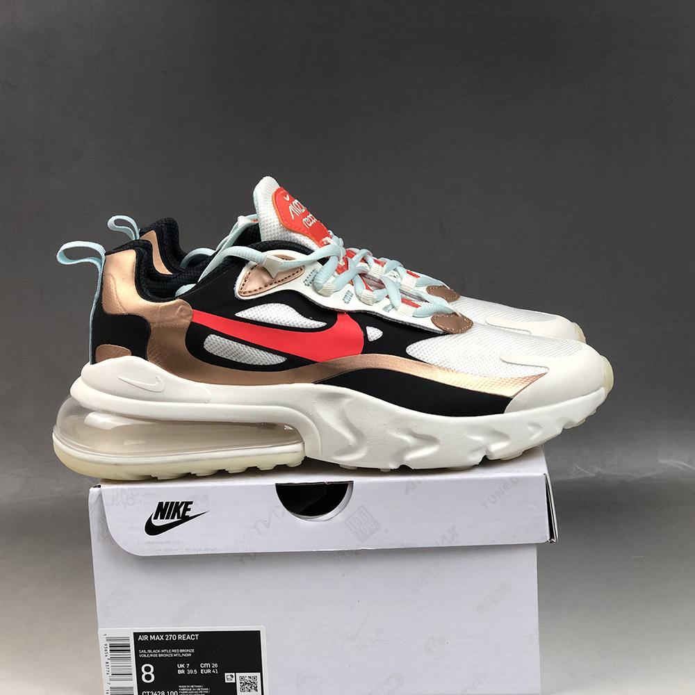 Nike Air Max 270 React Sail/Black 