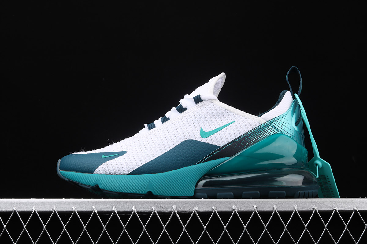 nike air max 270 womens teal and white