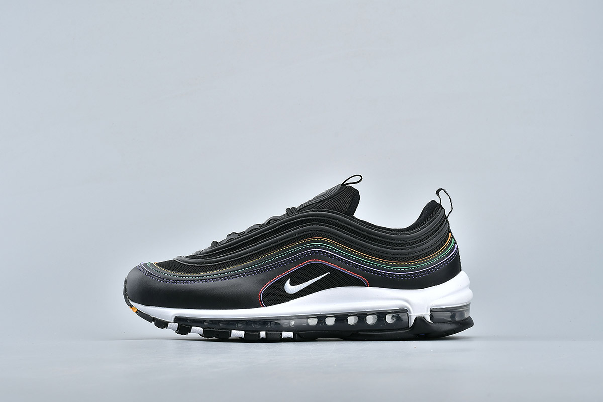 nike air max 97 black multi stitch