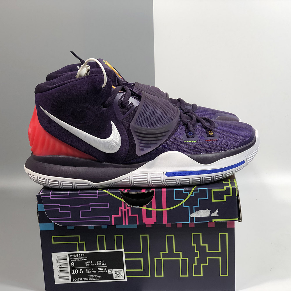 kyrie 6 purple shoes