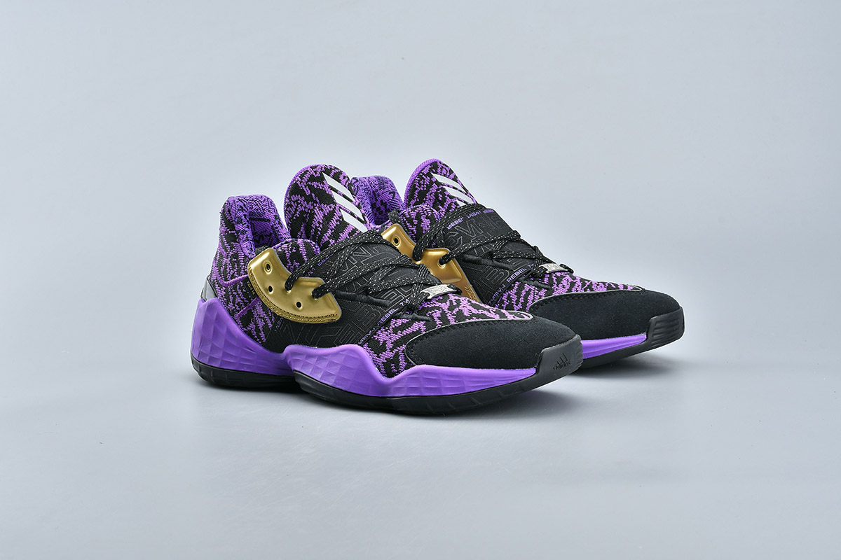 harden purple shoes