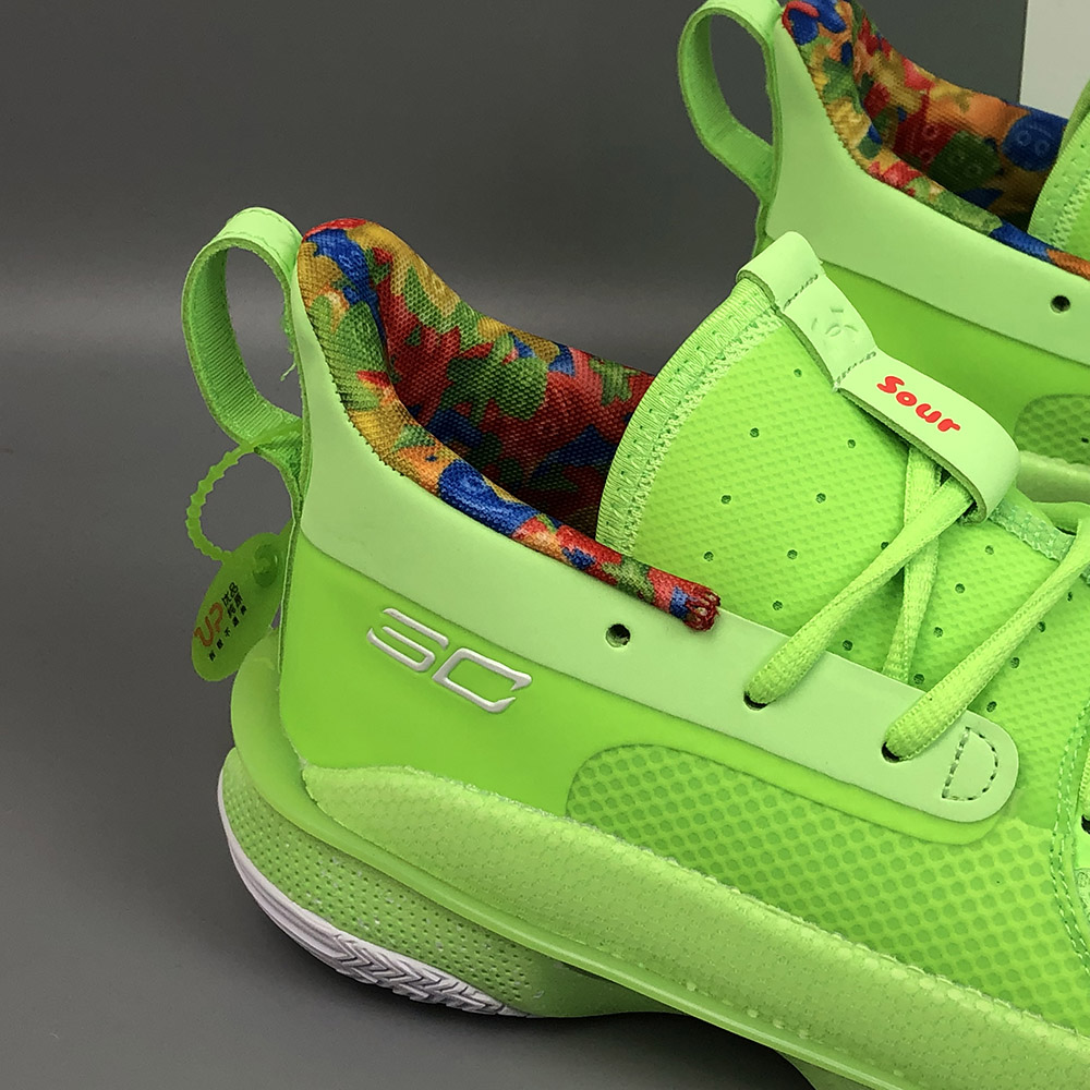 green sour patch kid shoes
