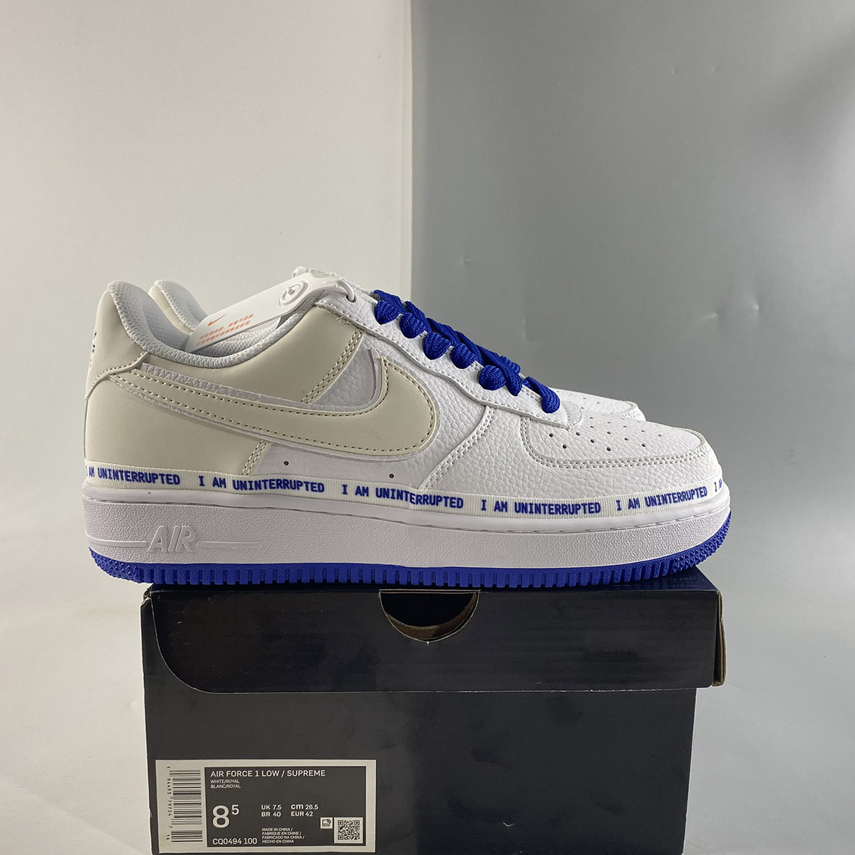 Uninterrupted-x-Nike-Air-Force-1-White-Lapis-Blue-For-Sale-7