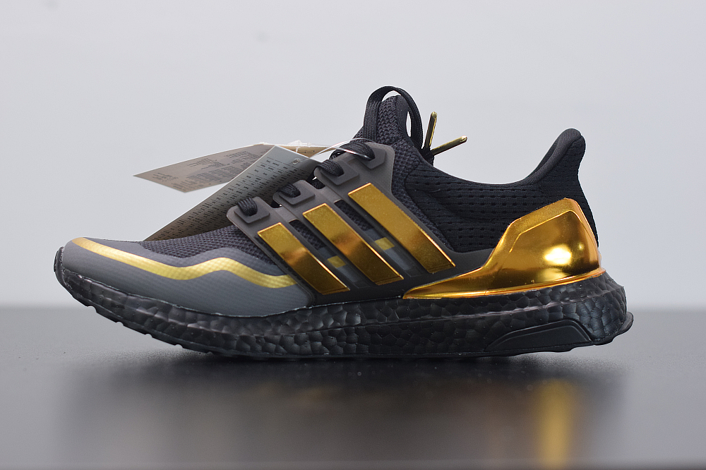 adidas ultra boost black gold