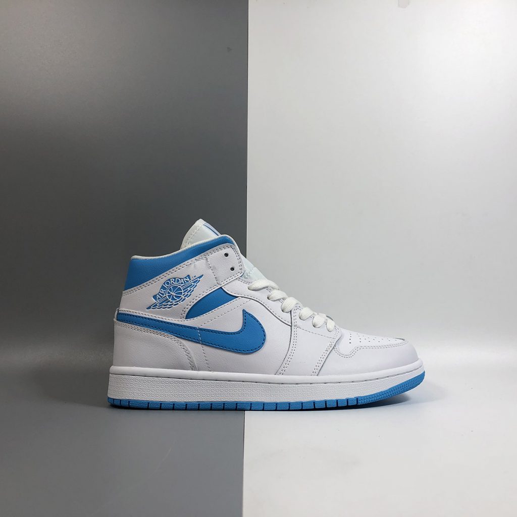 jordan 1s light blue and white
