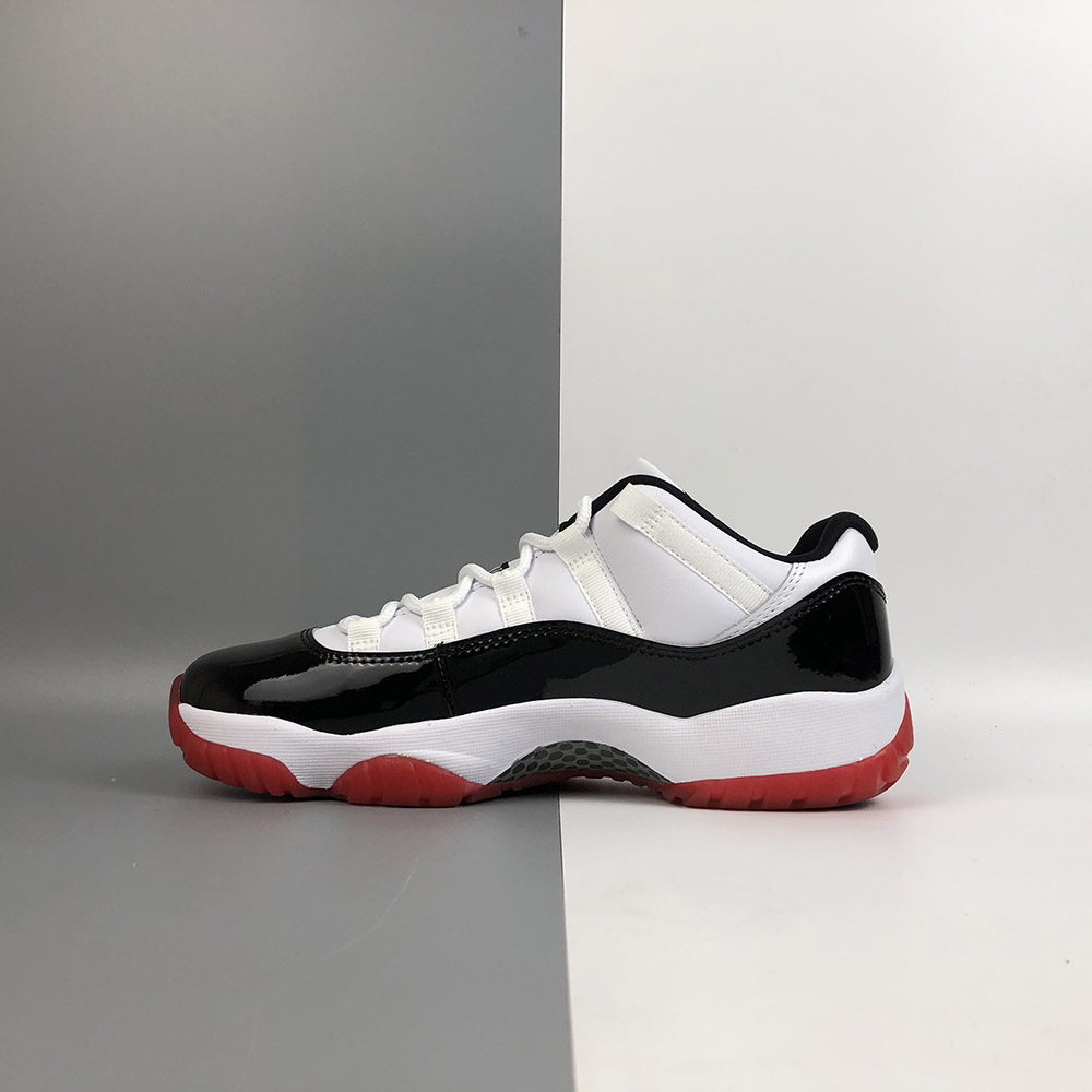 air jordan 11 low white university red