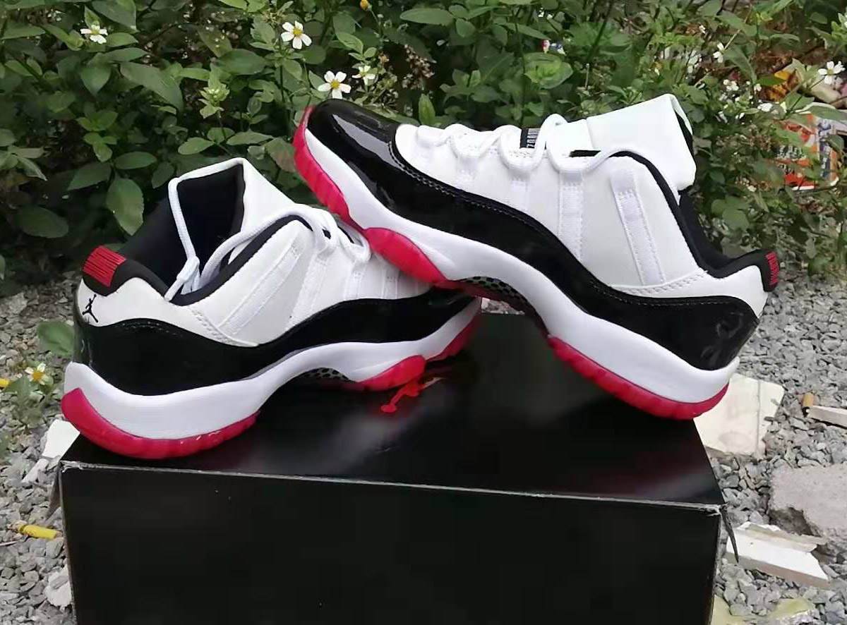 bred 11 red and white