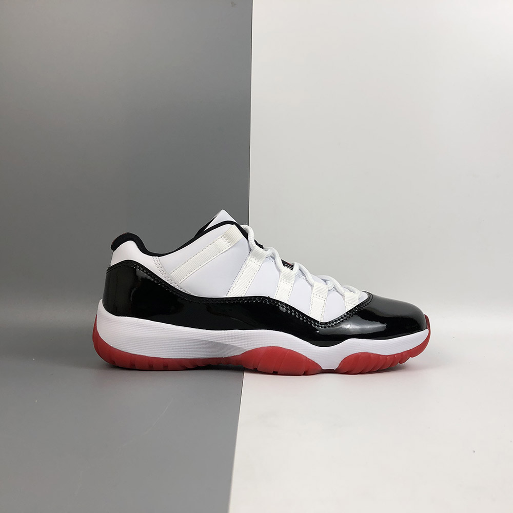 jordan 11 white red black