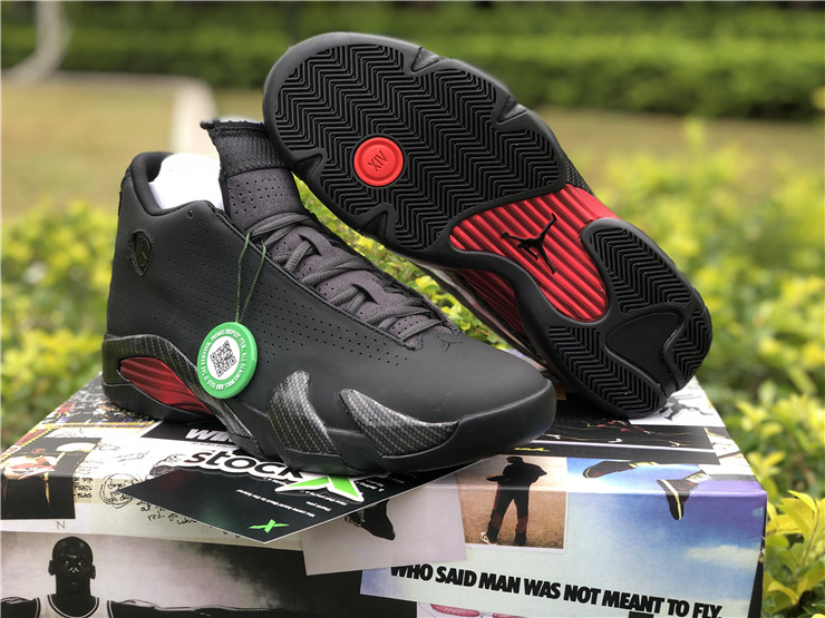 Air Jordan 14 SE “Black Ferrari” Black/Varsity Red For Sale – The Sole Line