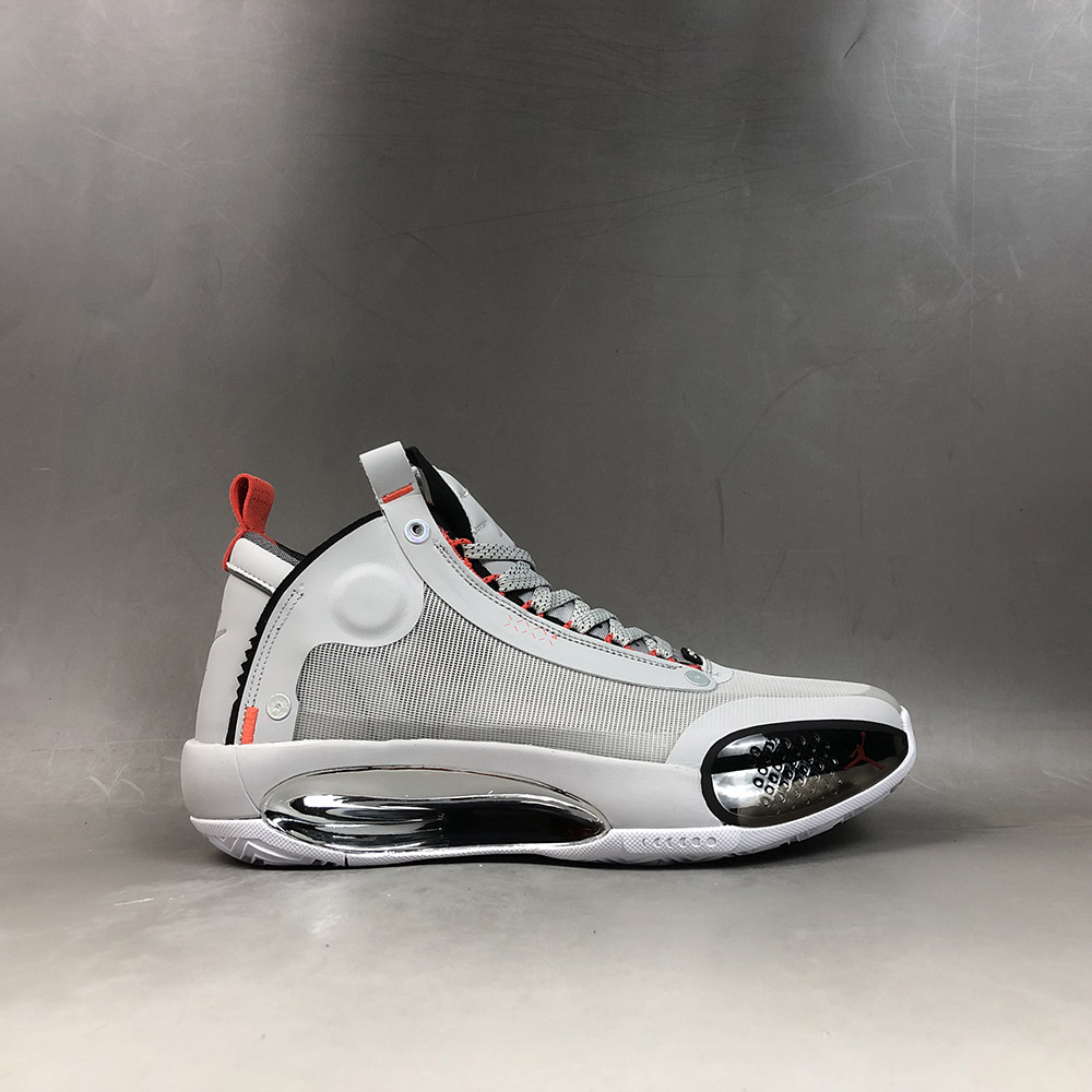 Air Jordan 34 White/Black-Red For Sale 