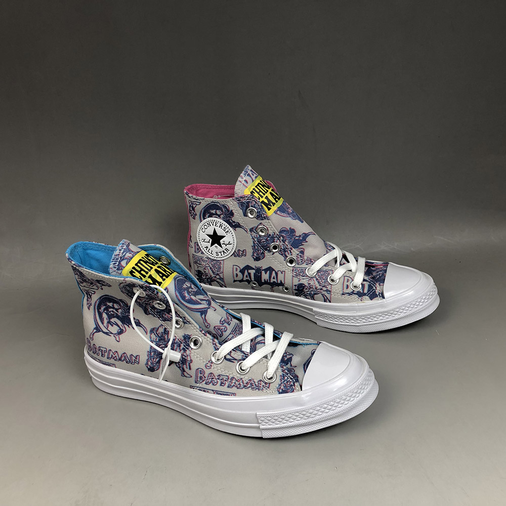 purple batman converse