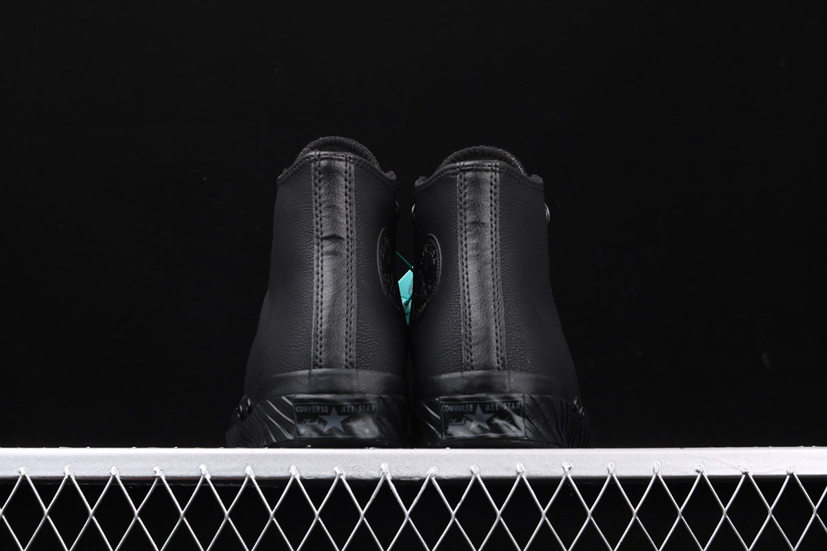 converse all star low leather almost black rose gold