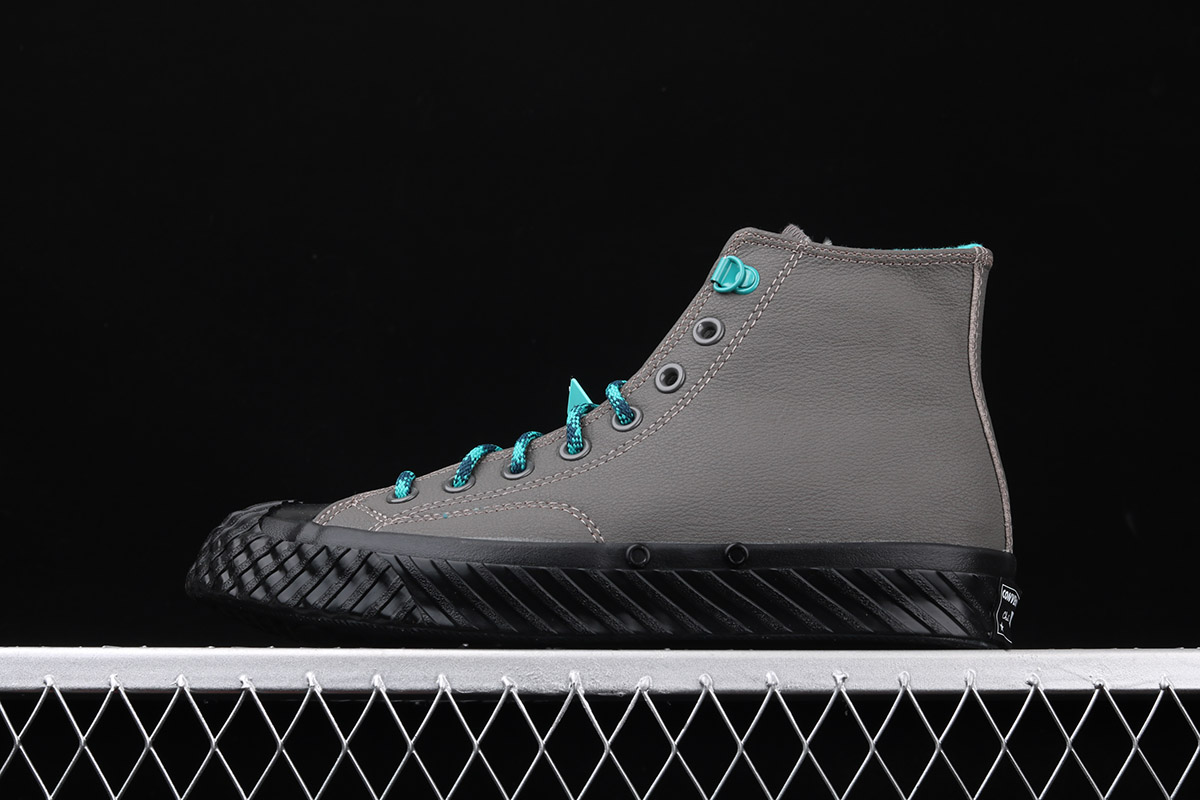 converse grey and turquoise