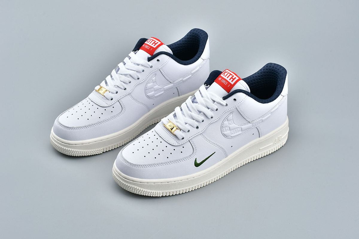 nike air force 1 white and metallic gold