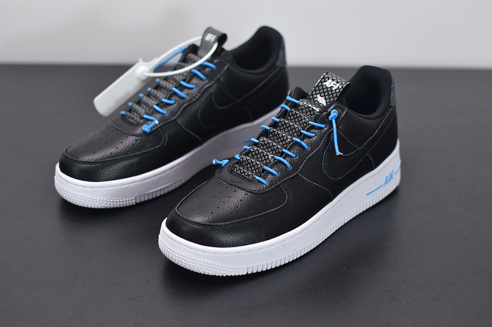 blue and black air force 1