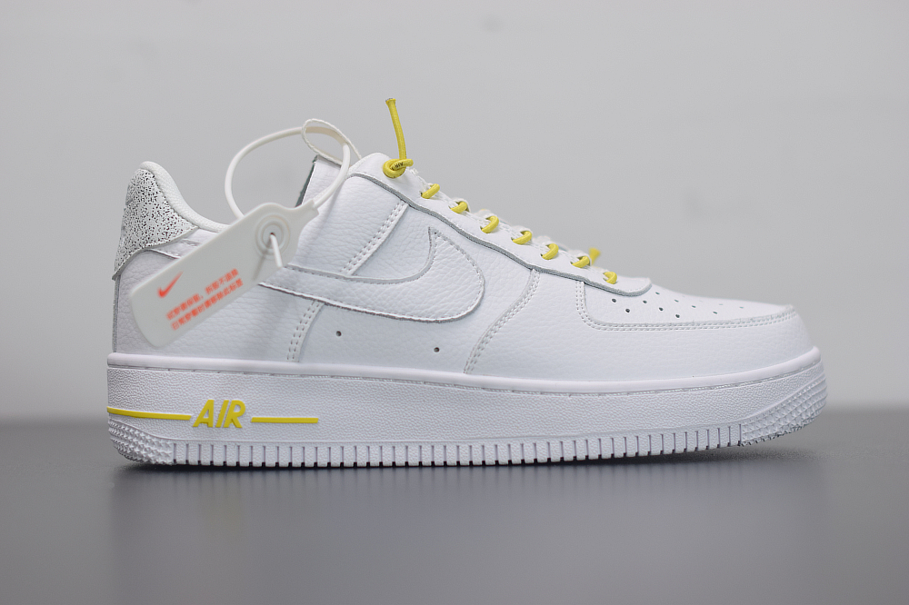 nike air force 1 low lux white chrome yellow