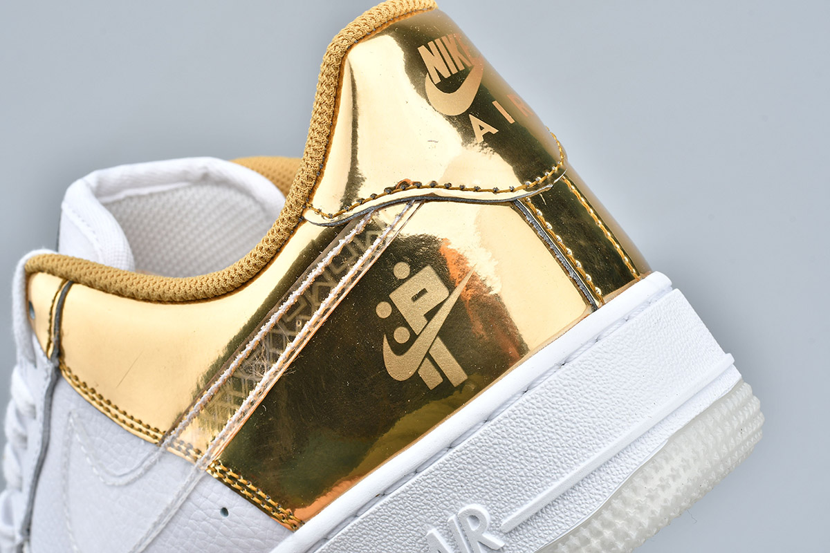 Nike-Air-Force-1-07-PRM-White-Metal-Gold-Light-Gold-Clear-For-Sale-6