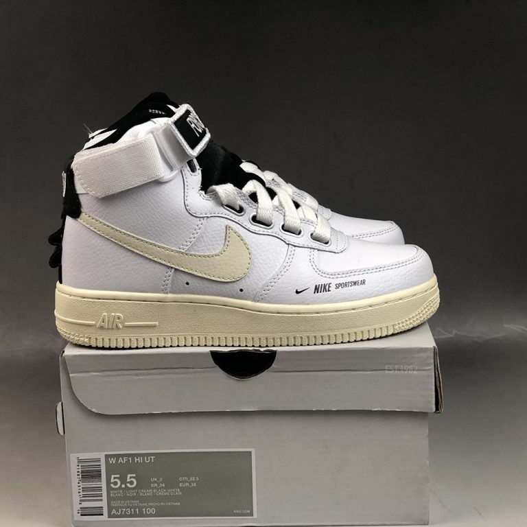 nike air force 1 utility white high
