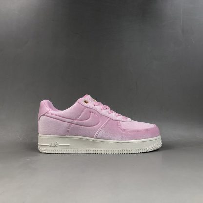 air force 1 velour rose
