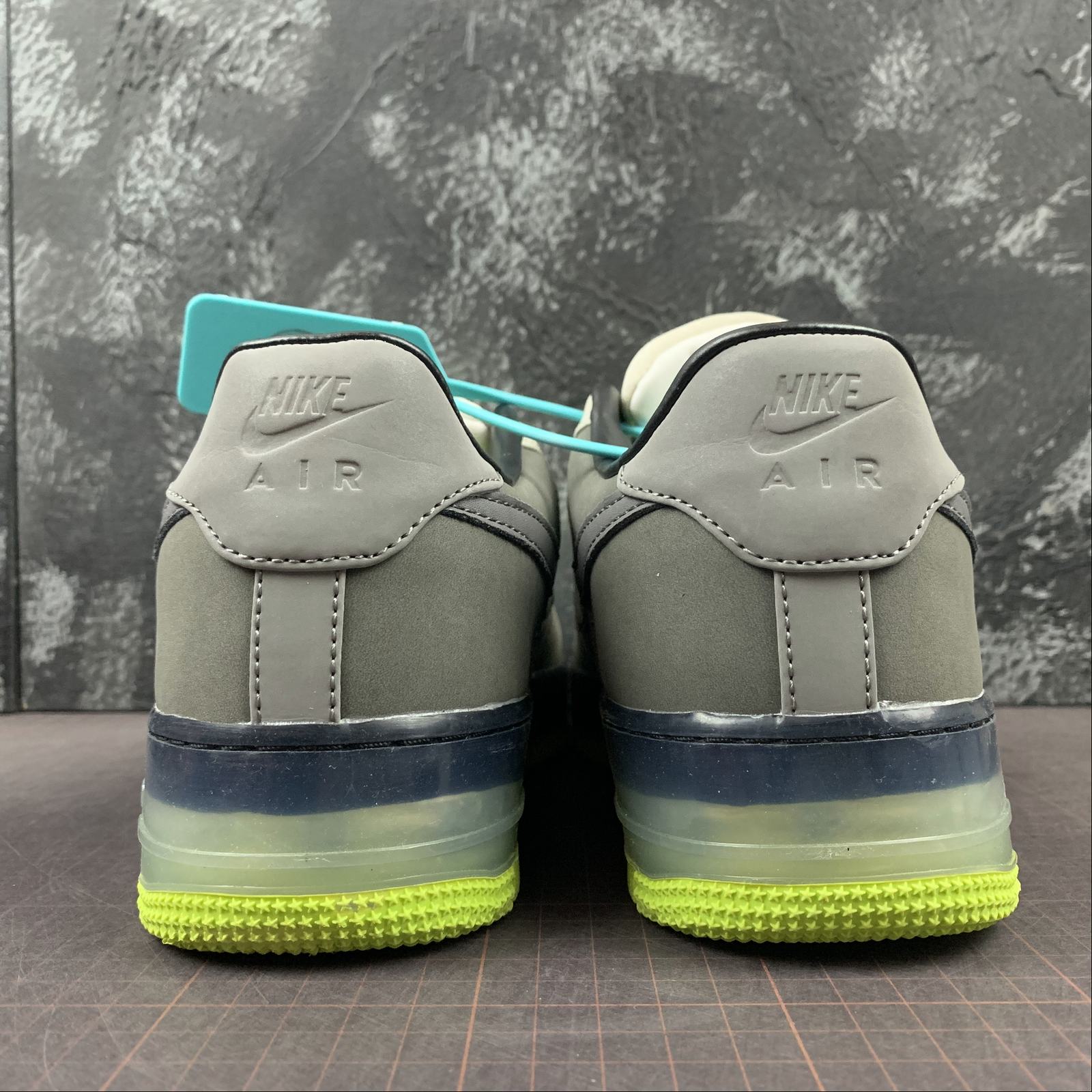 grey and neon green air max 95
